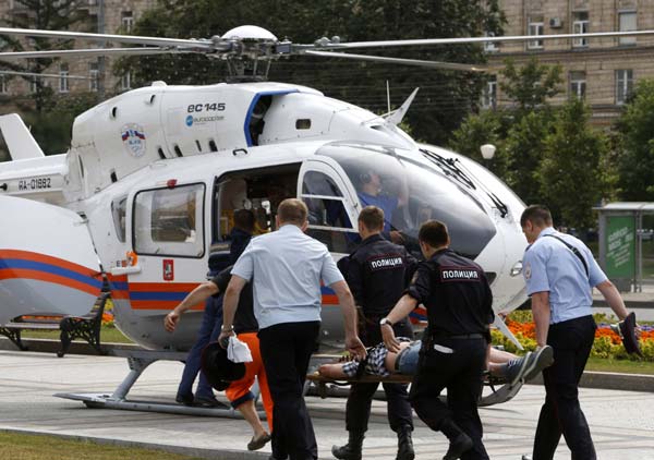 Moscow metro crash kills at least 21