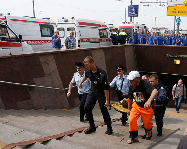 Two Chinese nationals killed in Moscow metro derailment