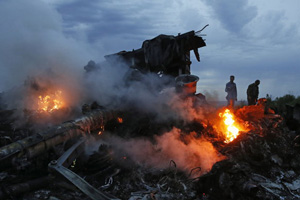 Ukraine rescuers recover 181 bodies at airliner crash site