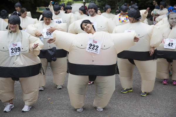 The Sumo Run held in London