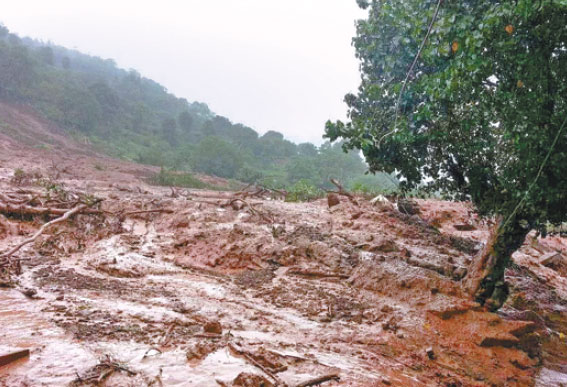 Landslide in Indian village kills 5; 150 feared trapped