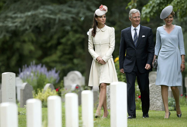 Dignitaries commemorate WWI in Belgium