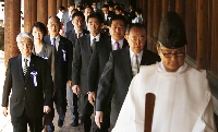 S. Korea slams Abe's offering to infamous shrine