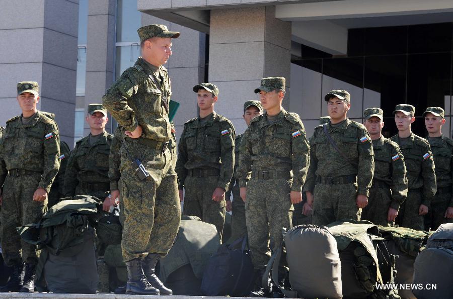 Russian troops arrive in N China for anti-terrorism drills