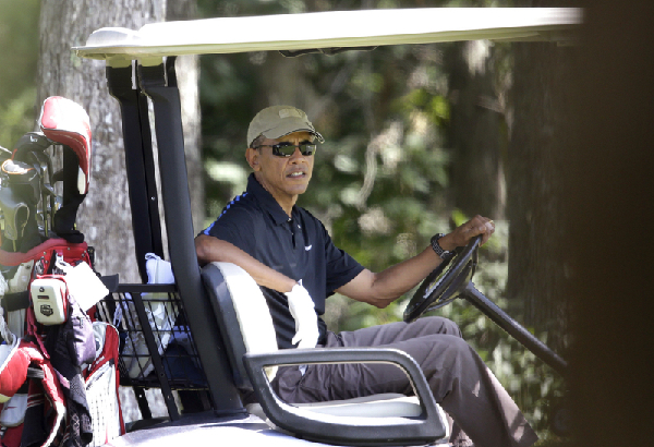 Obama pours cold water on Ice Bucket Challenge