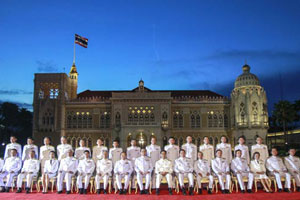 Thai people pray for King's health