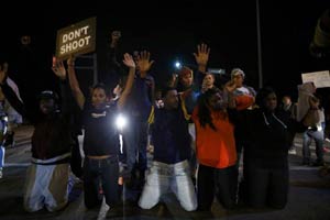 Arrests made in protests against killing of black young man in US