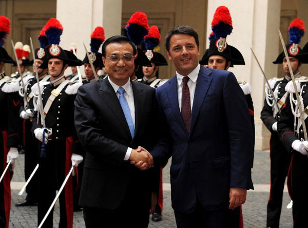 China ready to deepen strategic cooperation with Italy