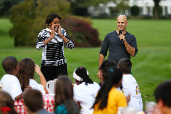 White House also produces harvest joy