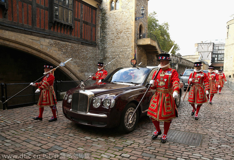 UK royals visit 'Blood Swept Lands and Seas of Red'