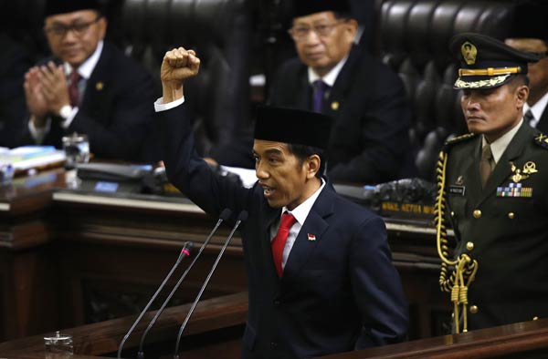 Jokowi sworn in as Indonesian president
