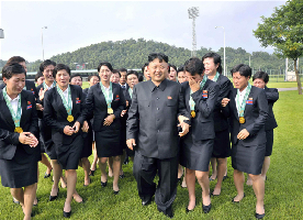 Kim Jong-un oversees army drill