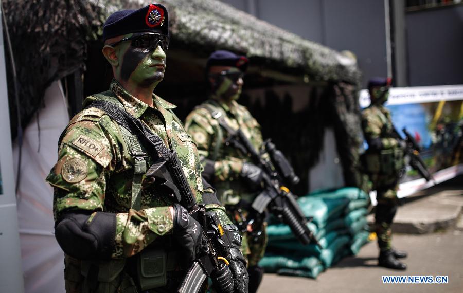 Intl Fair of Defense and Security held in Bogota