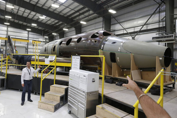 New spaceship restoring hope after Virgin Galactic crash