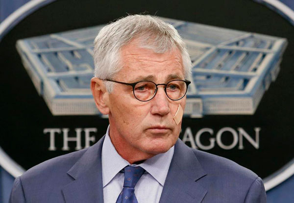 Chuck Hagel resigning as Defense secretary