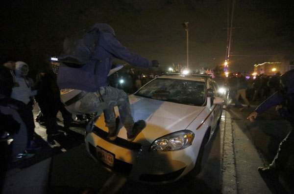 Missouri police officer not charged in black teen's shooting