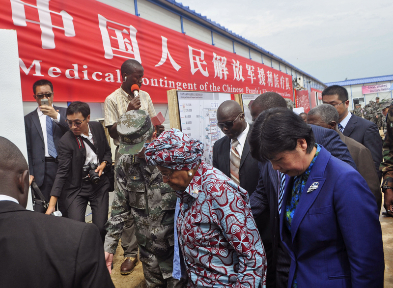 China-sponsored Ebola virus clinic opens in Liberia