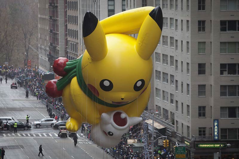 Thanksgiving Day Parade colors New York