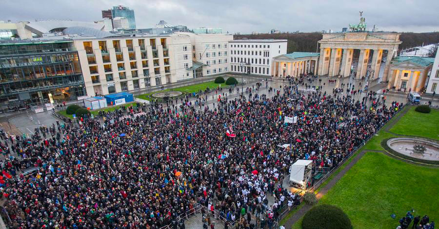 Marching in solidarity: Paris 'unity rally' in photos