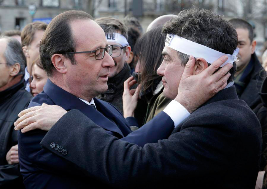 Marching in solidarity: Paris 'unity rally' in photos