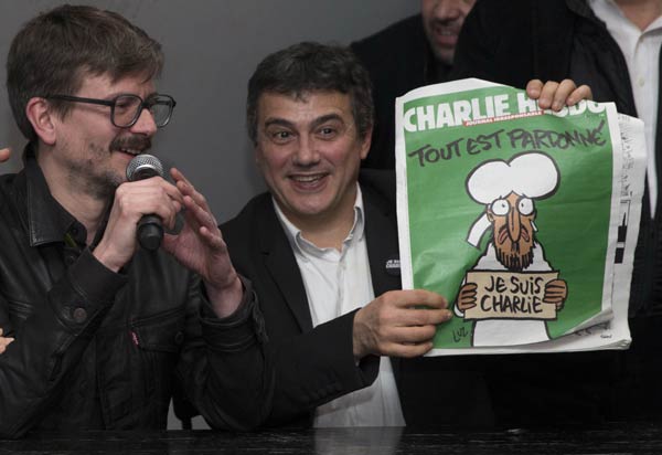 Charlie Hebdo to publish Mohammad cartoon on front page