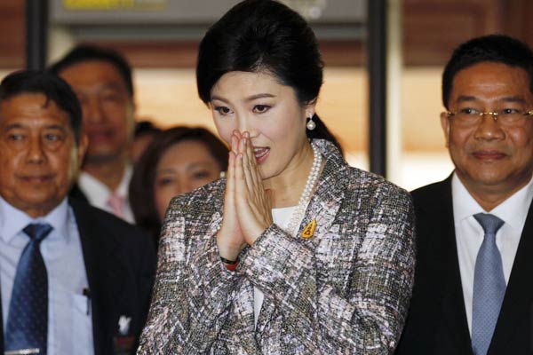 Ousted Thai PM Yingluck faces political ban in assembly vote