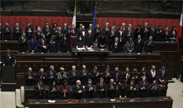 Sergio Mattarella sworn in as Italian president
