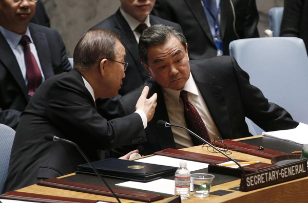 China ends UN council presidency, eyeing 70th birthday