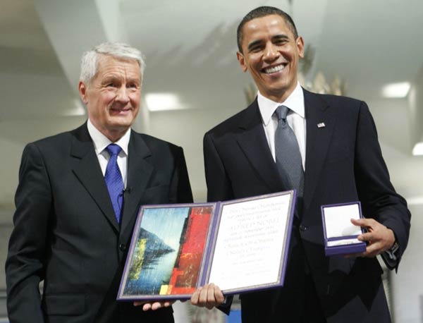 Nobel Peace Prize chairman demoted