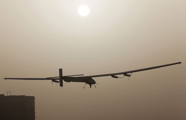 Solar Impulse is go from Abu Dhabi