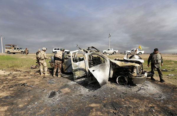 Iraqi forces free IS-held town in Salahudin province