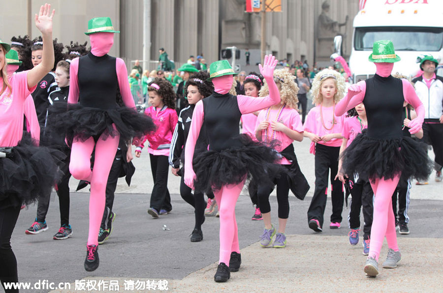 St. Patrick's Day parade rolls around the world