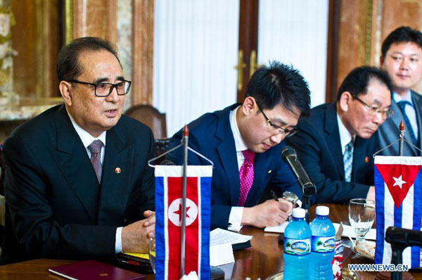 Cuba, DPRK underscore 'excellent' state of ties