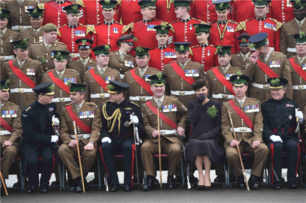 Prince William and Kate celebrate St Patrick's Day