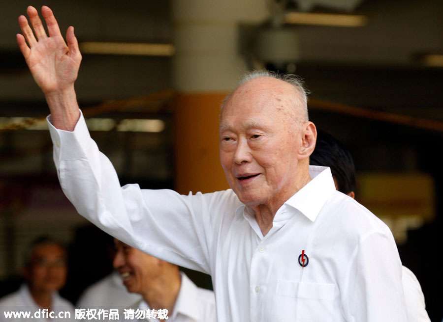 Singapore founding father Lee Kuan Yew