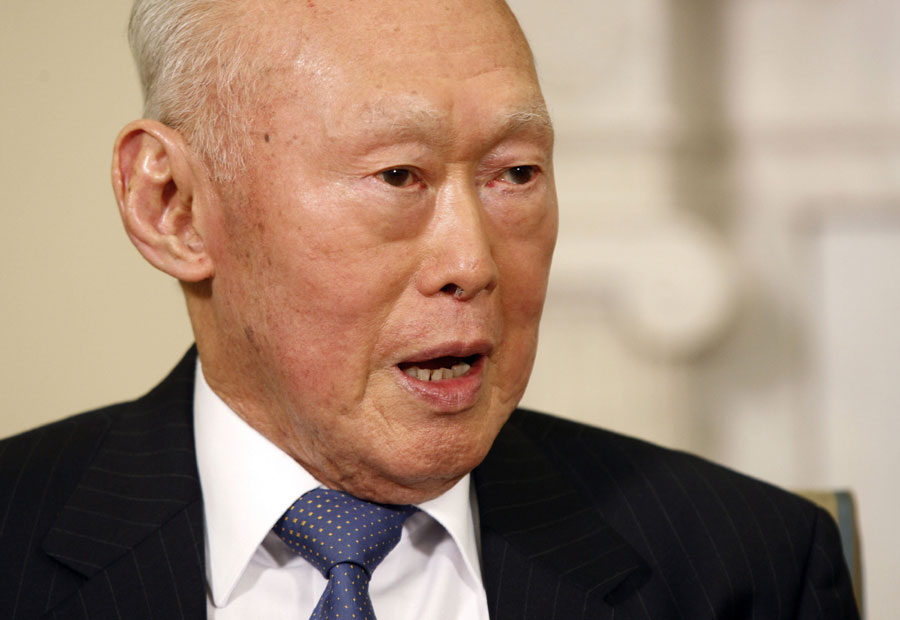 Singapore founding father Lee Kuan Yew