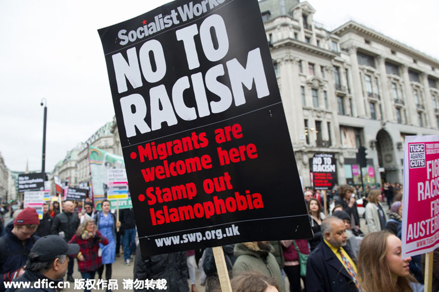 Europe rallies for elimination of racism