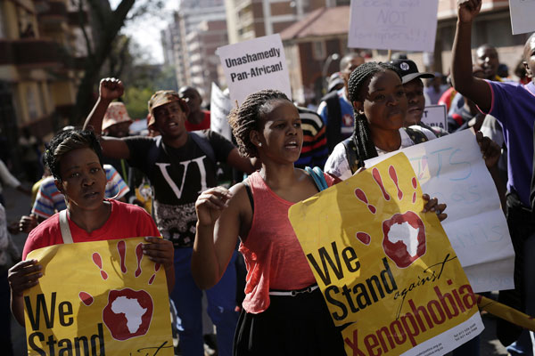 Johannesburg rallies against xenophobic attacks