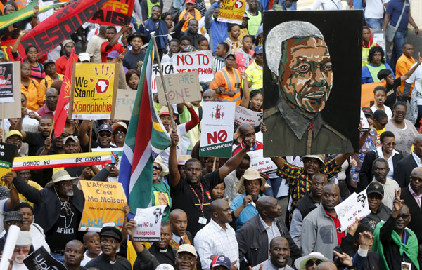 Johannesburg rallies against xenophobic attacks