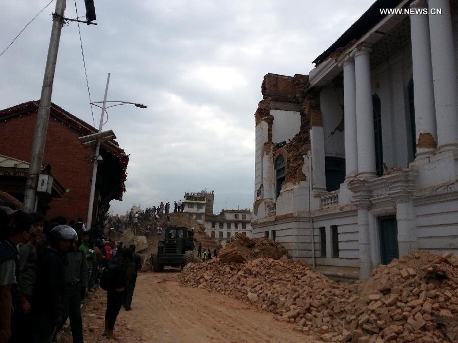 History razed in Nepal earthquake