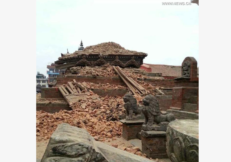 History razed in Nepal earthquake