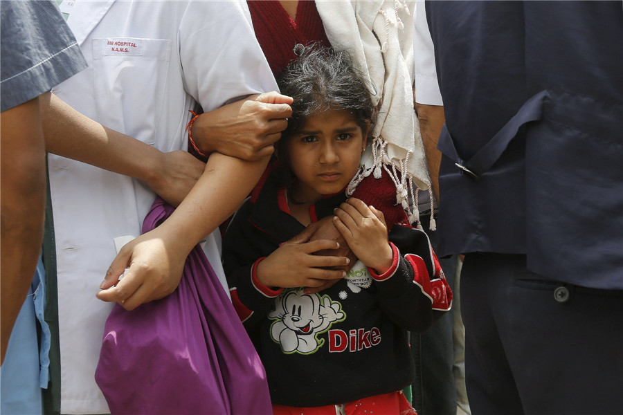 International teams start search-and-rescue operations in Nepal