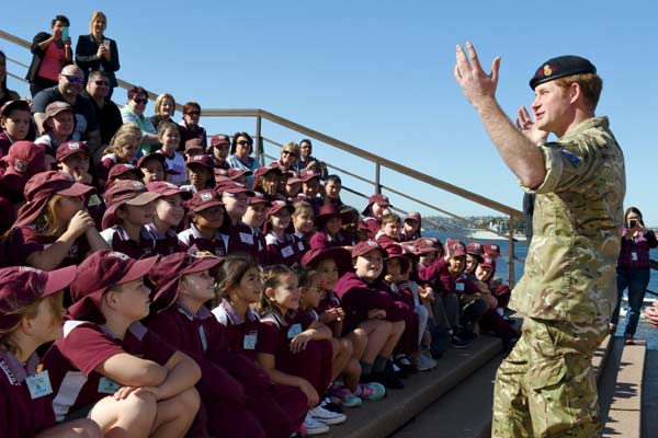 Prince Harry ends monthlong embedment with Australian army