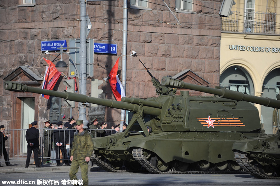 In photos: Russia holds V-Day parade