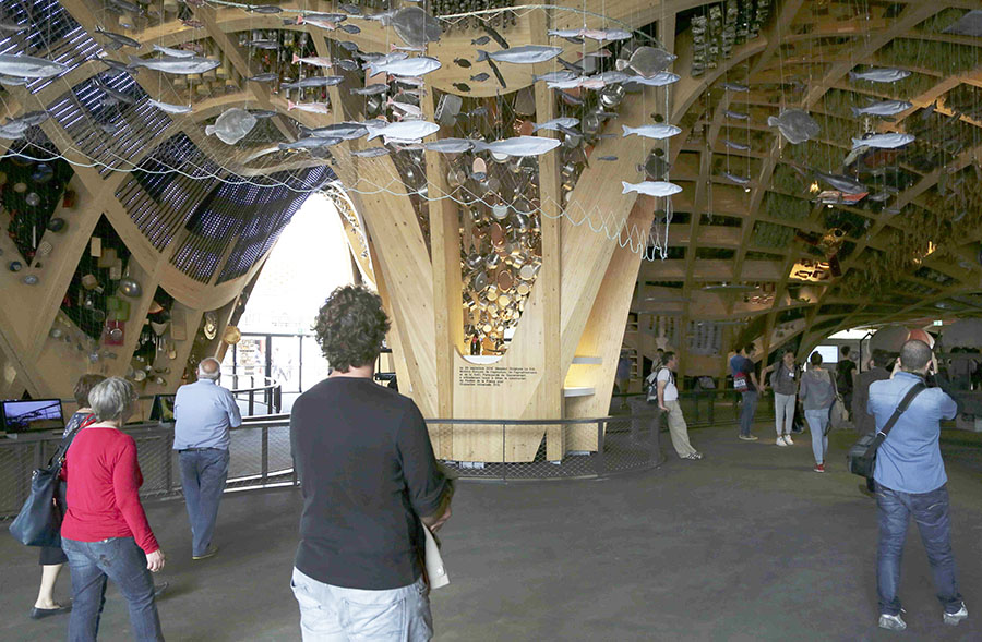 In photos: Inside France Pavilion at Milan Expo