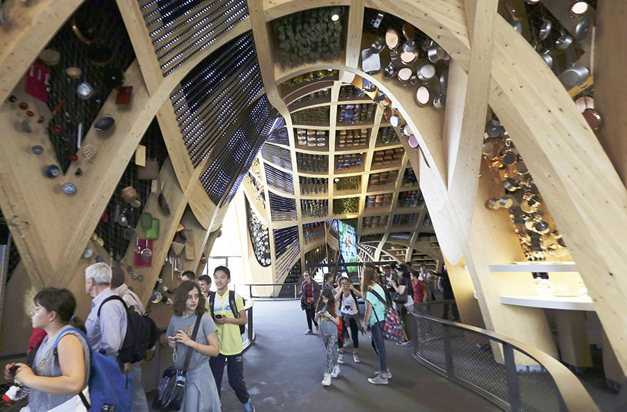 In photos: Inside France Pavilion at Milan Expo