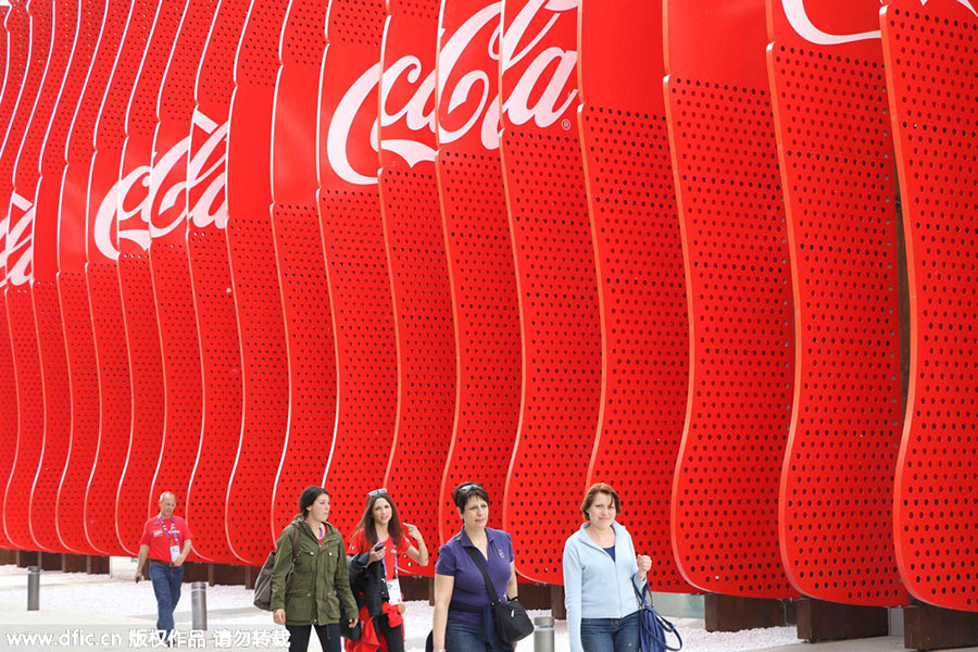 Exhibit opens at Coca Cola Milan Expo pavilion