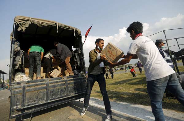 Relief materials to reach quake victims soon