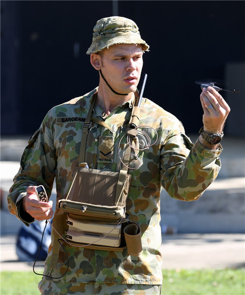 Smallest drone on display in Australia