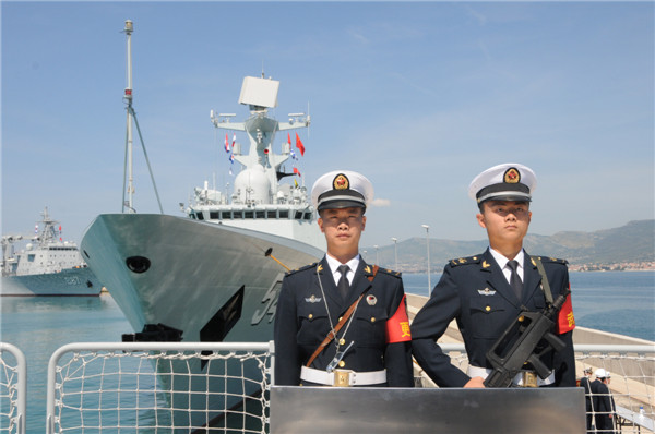 Chinese naval escort fleet arrives Croatia for goodwill visit